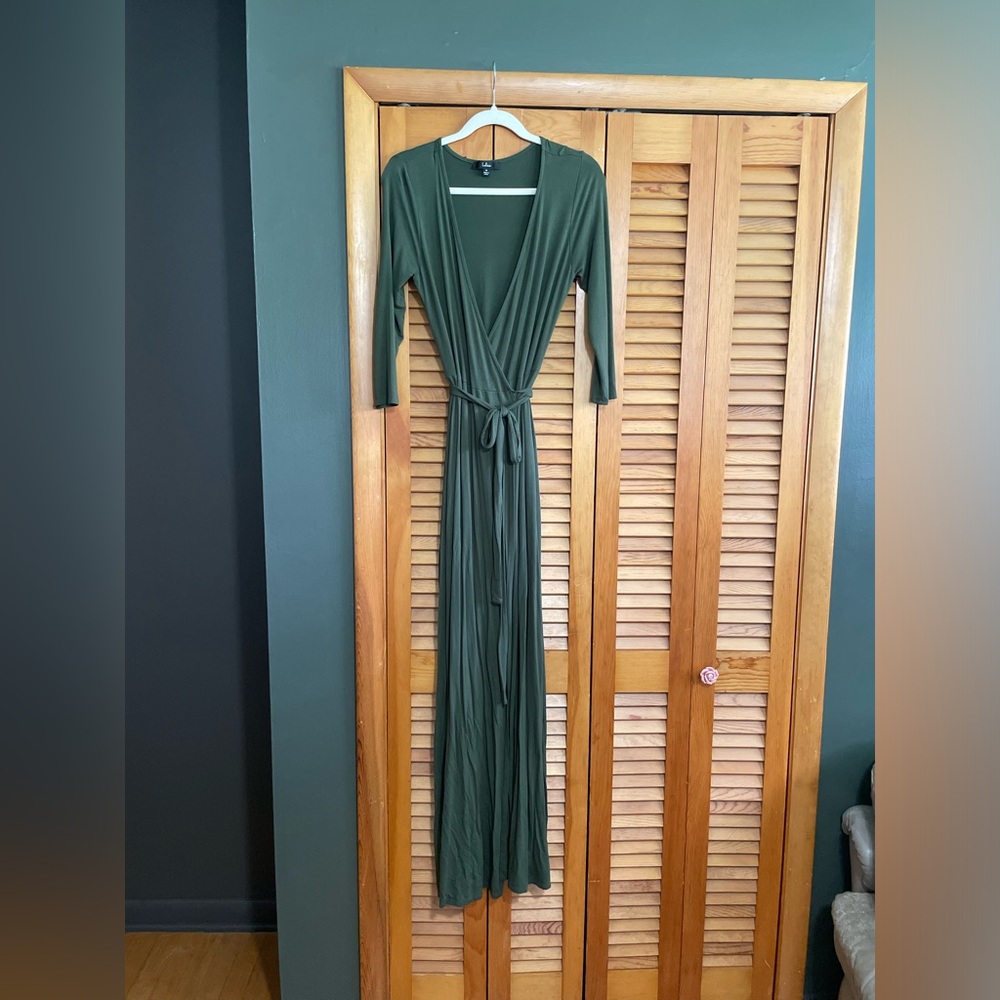 Lulu’s Wrap Maxi Dress